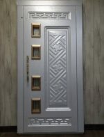 درب آسانسور لولایی سفید