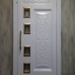 درب آسانسور سفید