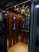 کابین نیمه استیل با ورقه‌های استیل مشکی