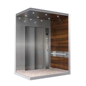 کابین آسانسور نیمه استیل طرح3